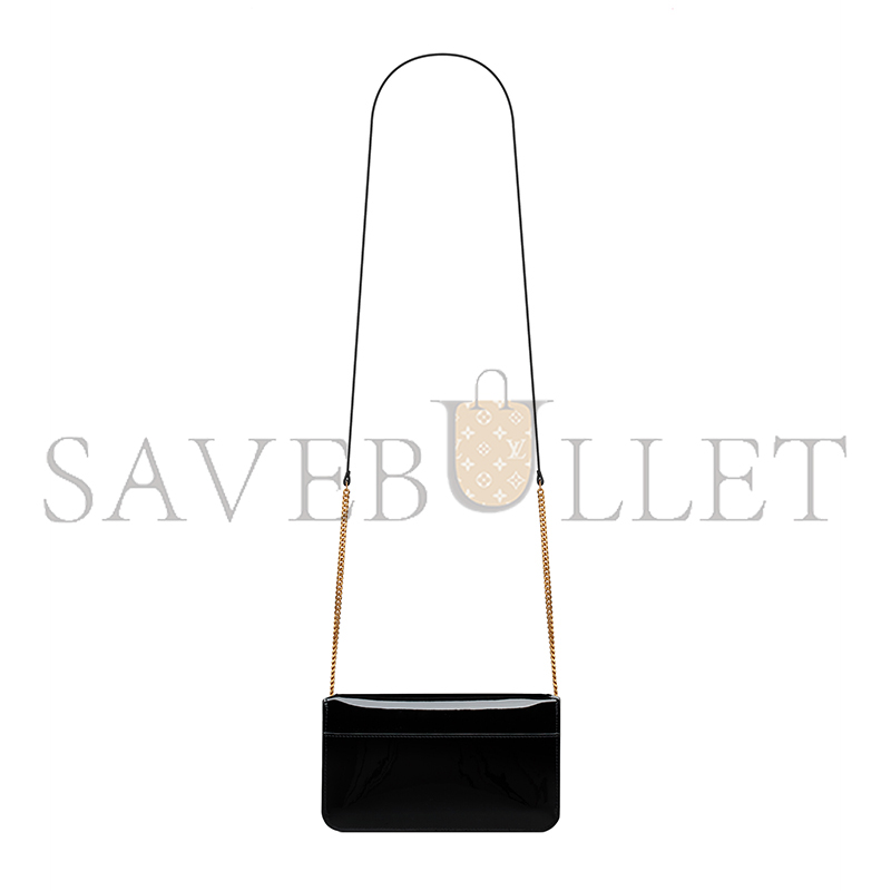 YSL CASSANDRE PHONE HOLDER IN PATENT LEATHER 808548BMIIJ1000 (18*11*2.5cm) YSL CASSANDRE PHONE HOLDER IN PATENT LEATHER 808548BMIIJ1000 (18*11*2.5cm)